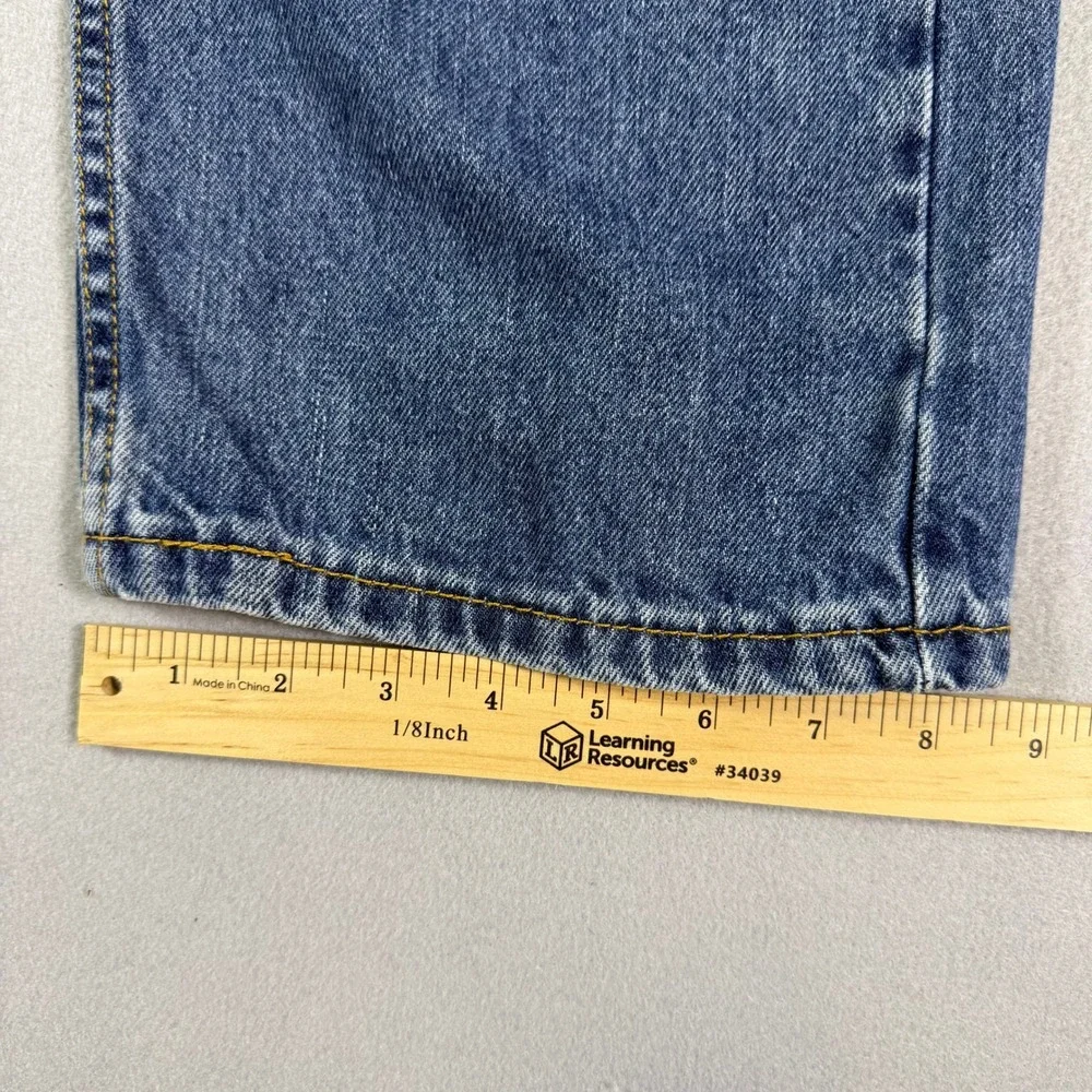 Levis 505 Straight Fit Jeans Mens 40x30 Medium Wash Blue Denim‎ 100% Cotton
